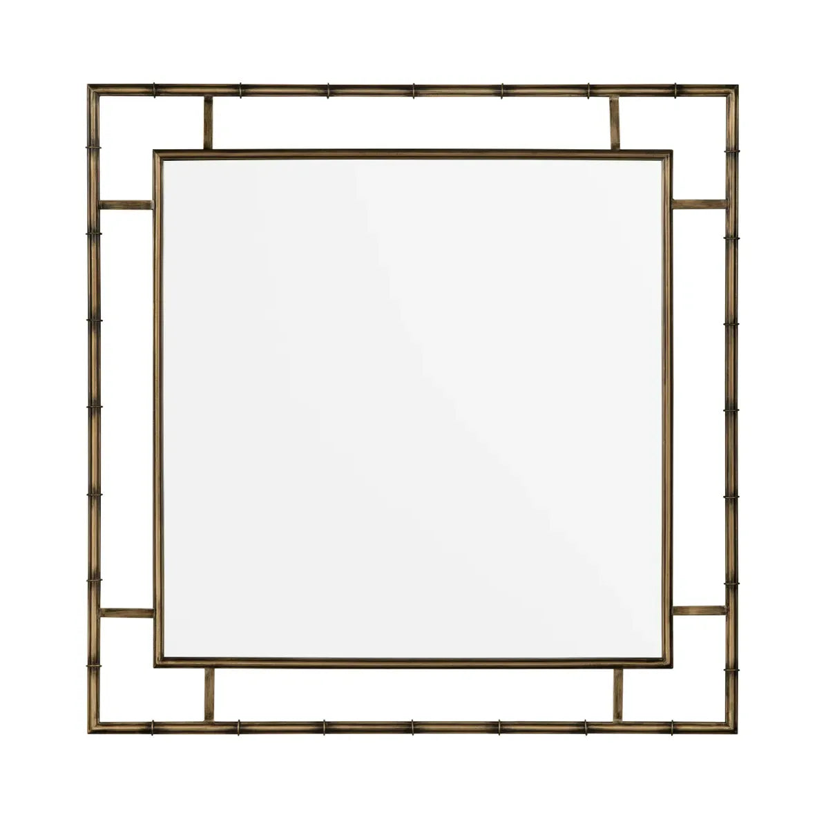 Crestview Collection Bamboo Reflection Timeless Mirror - Image 1