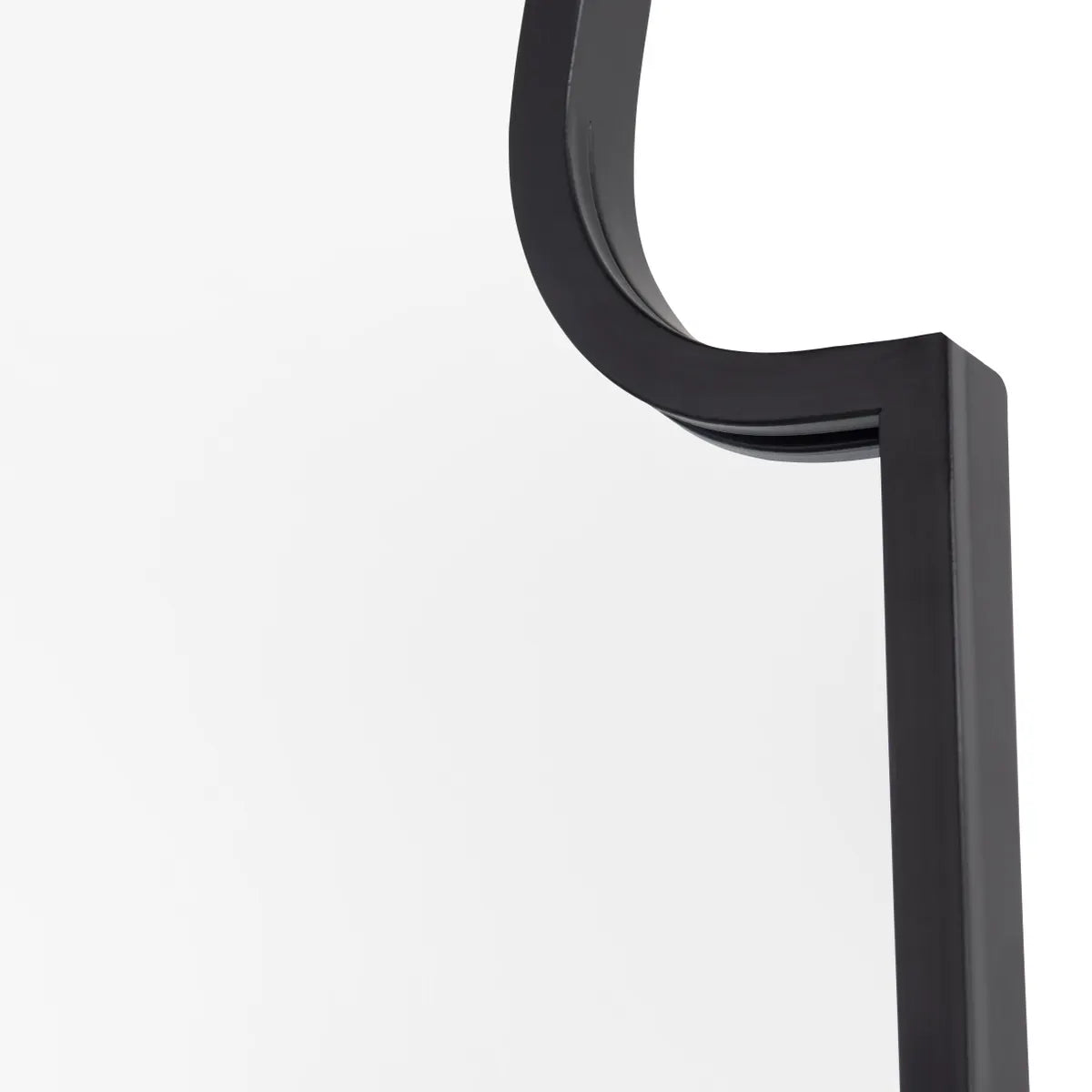 Crestview Collection Raven 2 Black Finished Mirror - Image 2