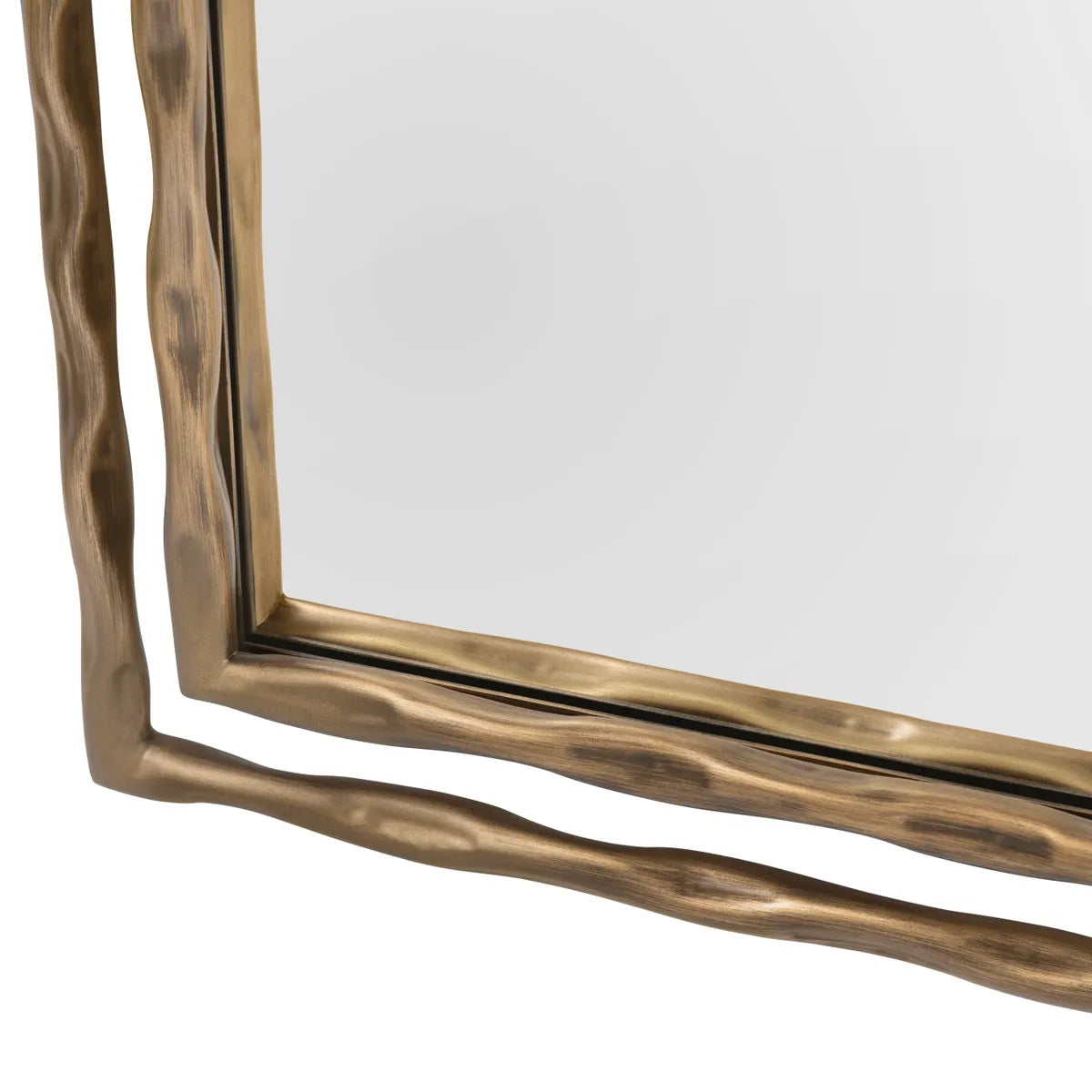 Crestview Collection Dover 2 Gold Mirror - Image 2