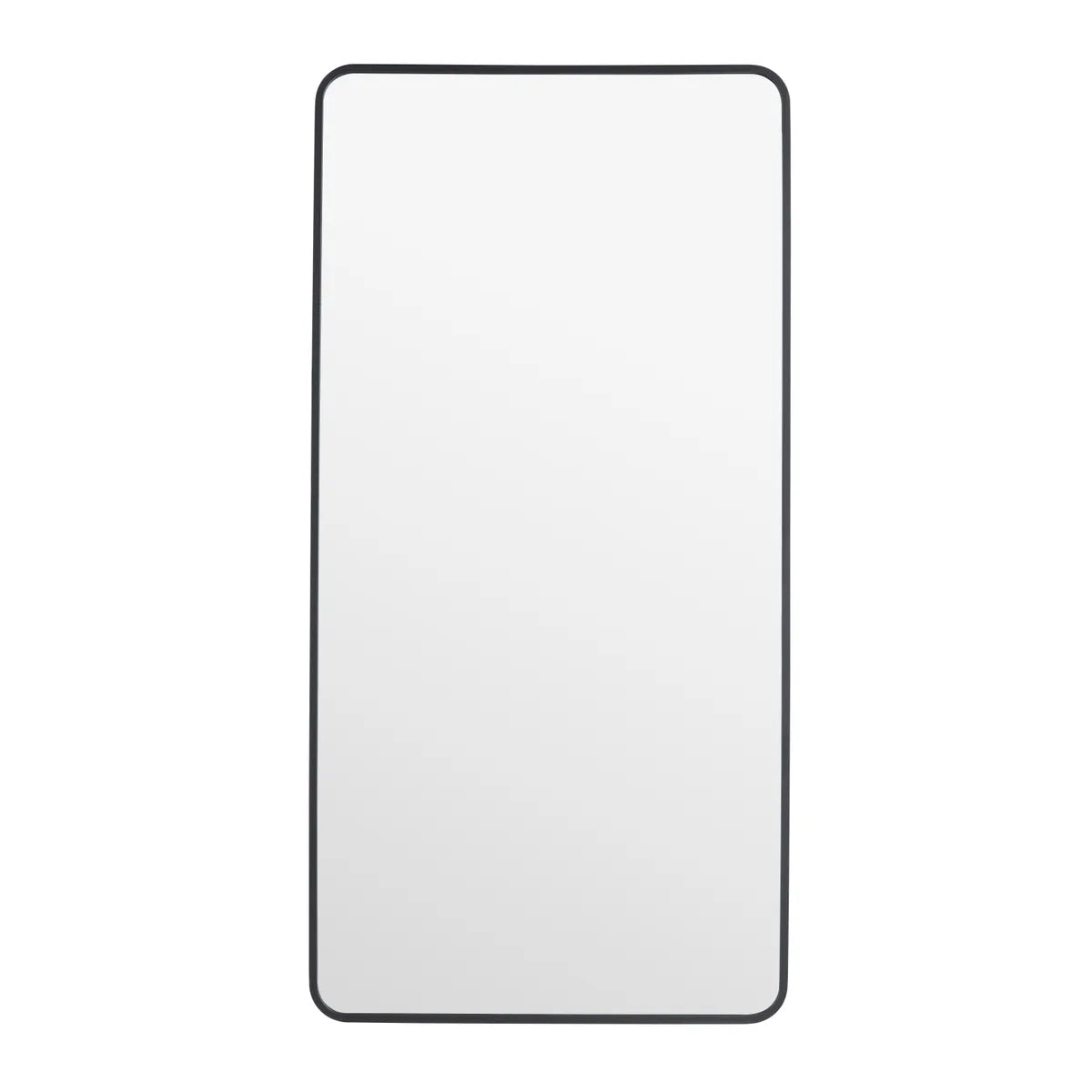 Crestview Collection Pierson 2 Matte Black Mirror - Image 1