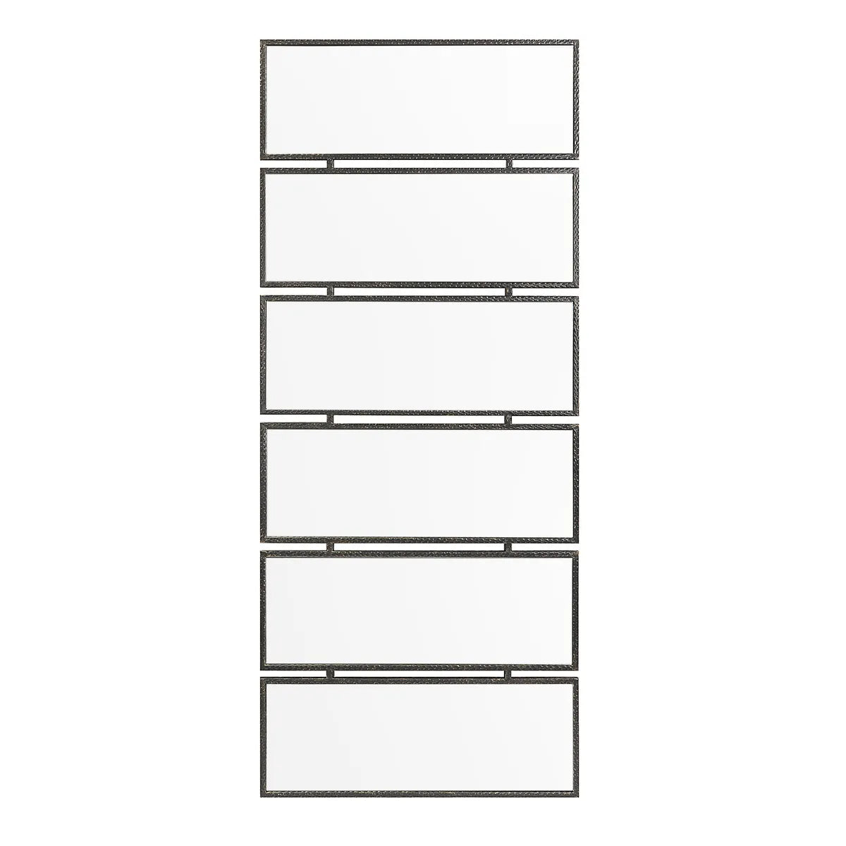 Crestview Collection Soleil 1 Silver Tall Mirror - Image 1