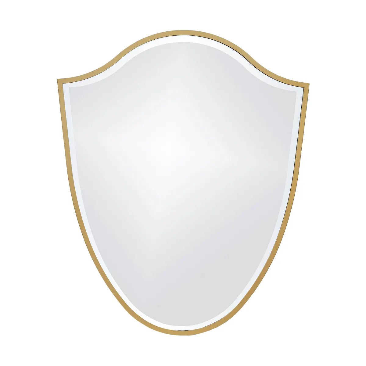 Crestview Collection Vanguard 4 Gilded Gold Mirror - Image 1