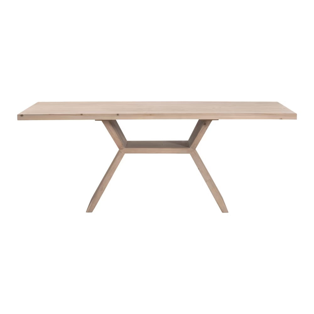 Essentials For Living Bridge Dining Table ~ Smoke Gray Pine - Image 1