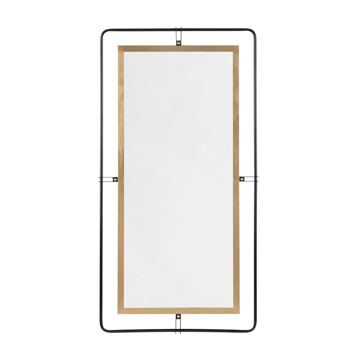 Crestview Collection Modish Gilded Gold Mirror - Image 1