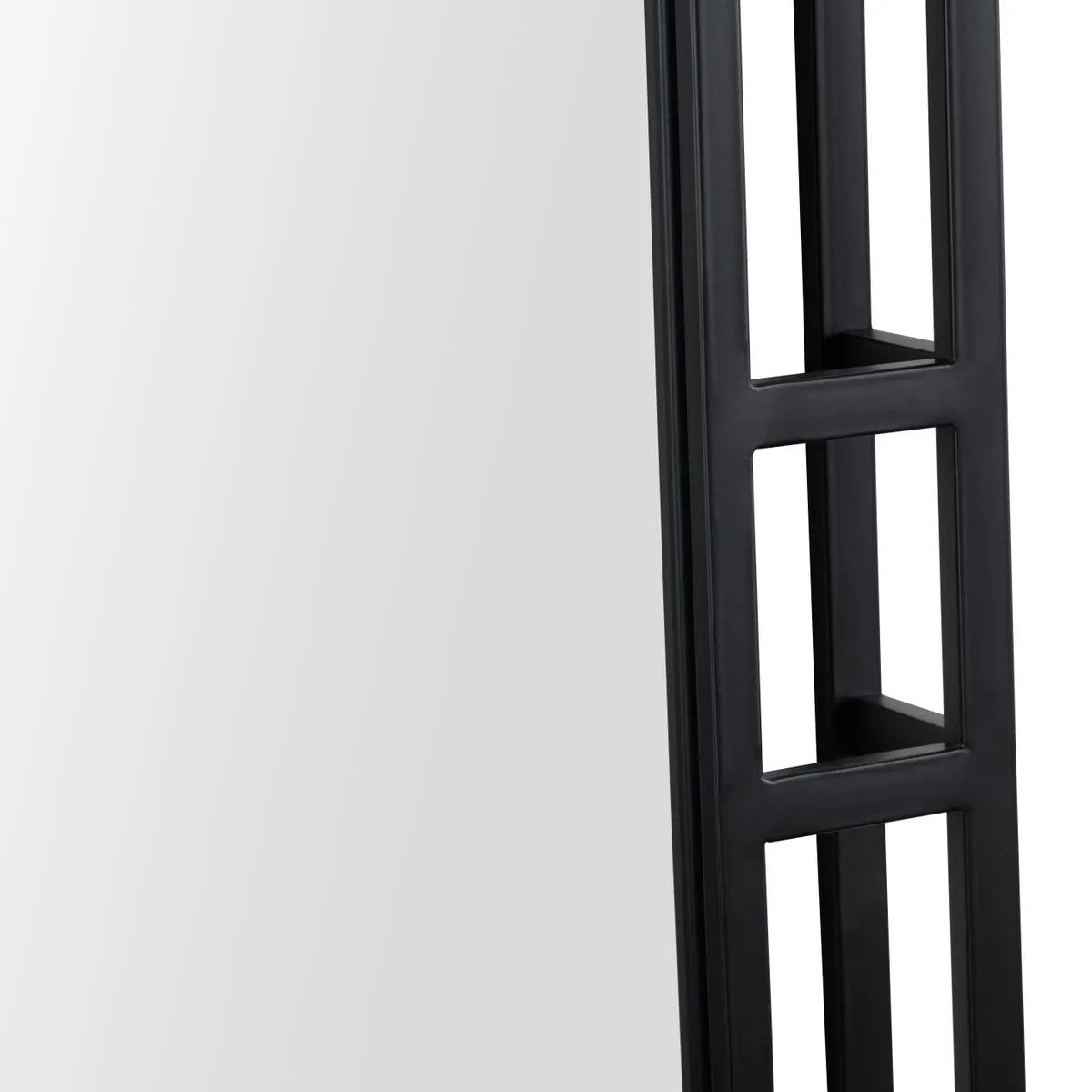 Crestview Collection Jenson 2 Blackened Framed Mirror - Image 2