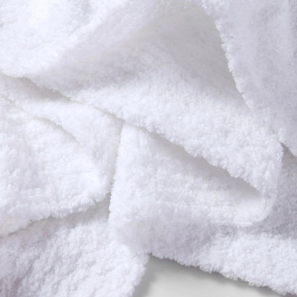 Sunday Citizen Clear White Snug Queen Size Bed Blanket - Image 2