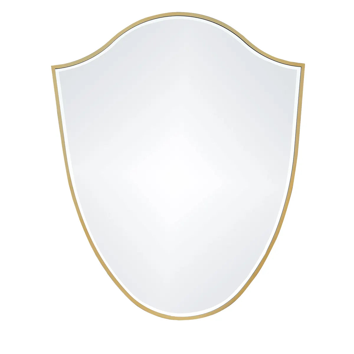Crestview Collection Vanguard 2 Gilded Gold Mirror - Image 1