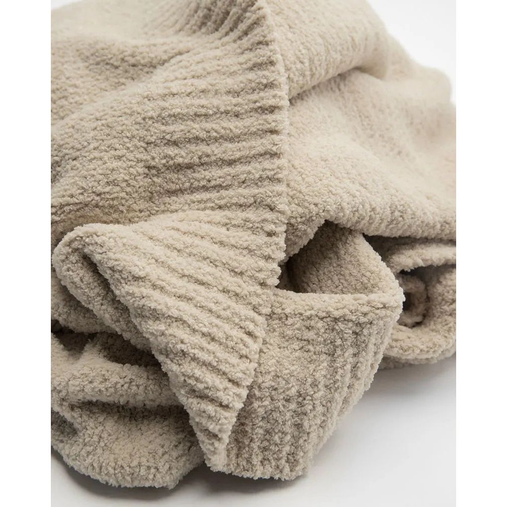 Sunday Citizen Sahara Tan Snug King Size Bed Blanket - Image 2