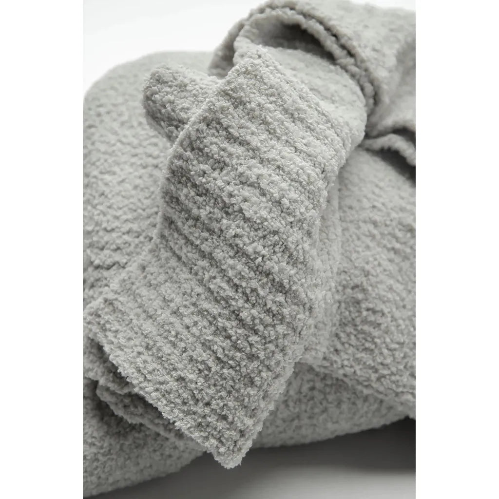 Sunday Citizen Cloud Gray Snug King Size Bed Blanket - Image 2