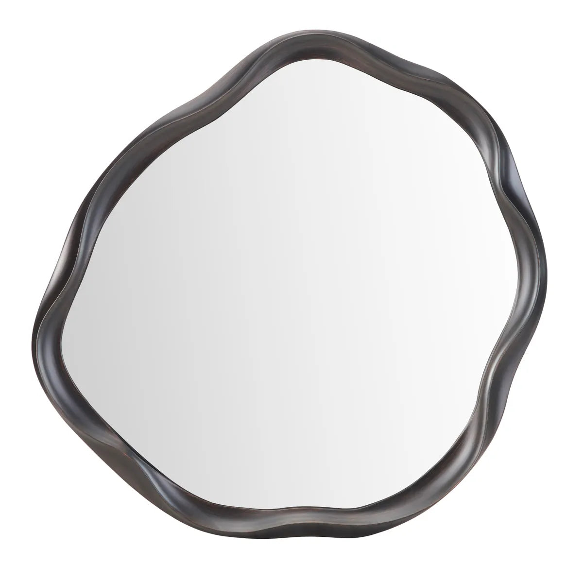 Crestview Collection Bramble Black Framed Mirror - Image 1