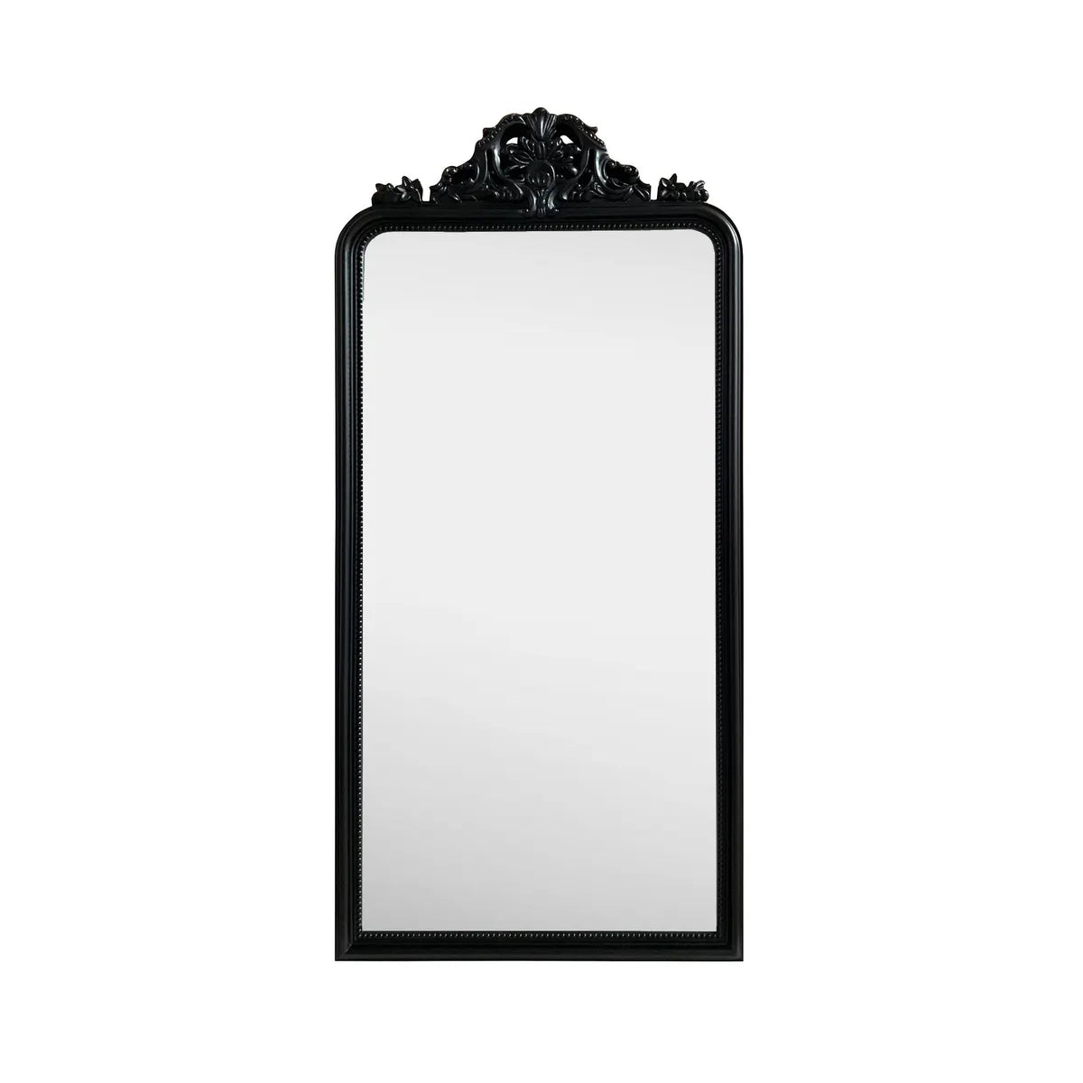 Crestview Collection Pirani Black Framed Mirror - Image 1