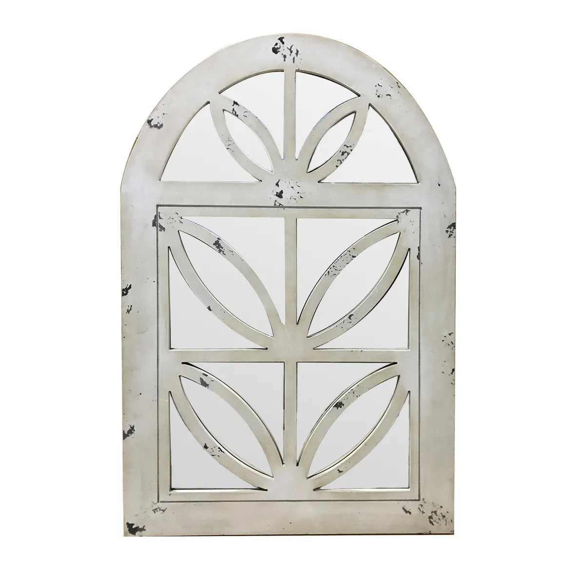 Crestview Collection Megan Window Pane Mirror - Image 1