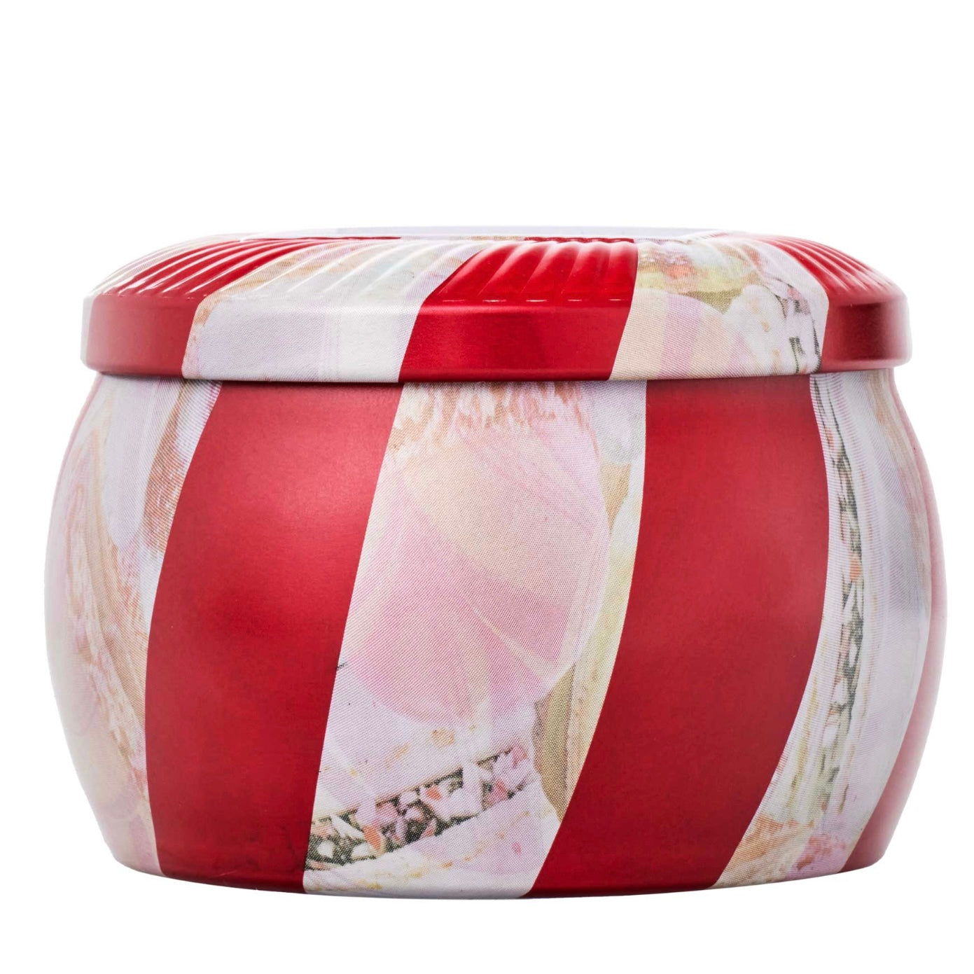 Voluspa Crushed Candy Cane Mini Tin Candle ~ SPRING SALE  ~ Limited Quantity - Image 3