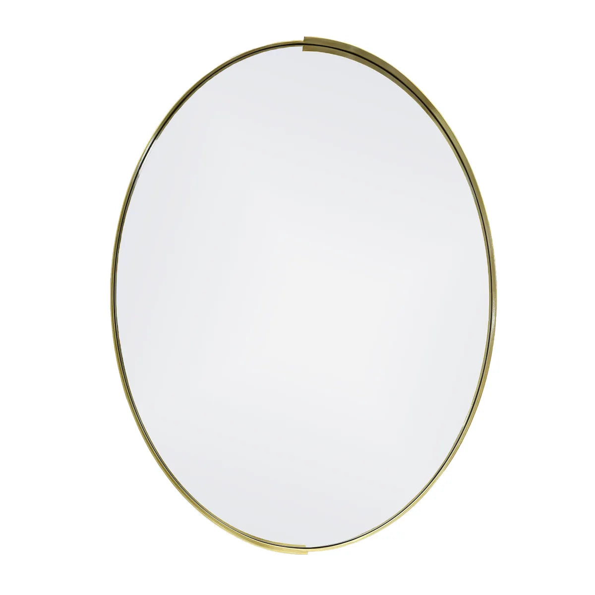 Crestview Collection Ellicott Gold Oval Mirror - Image 1