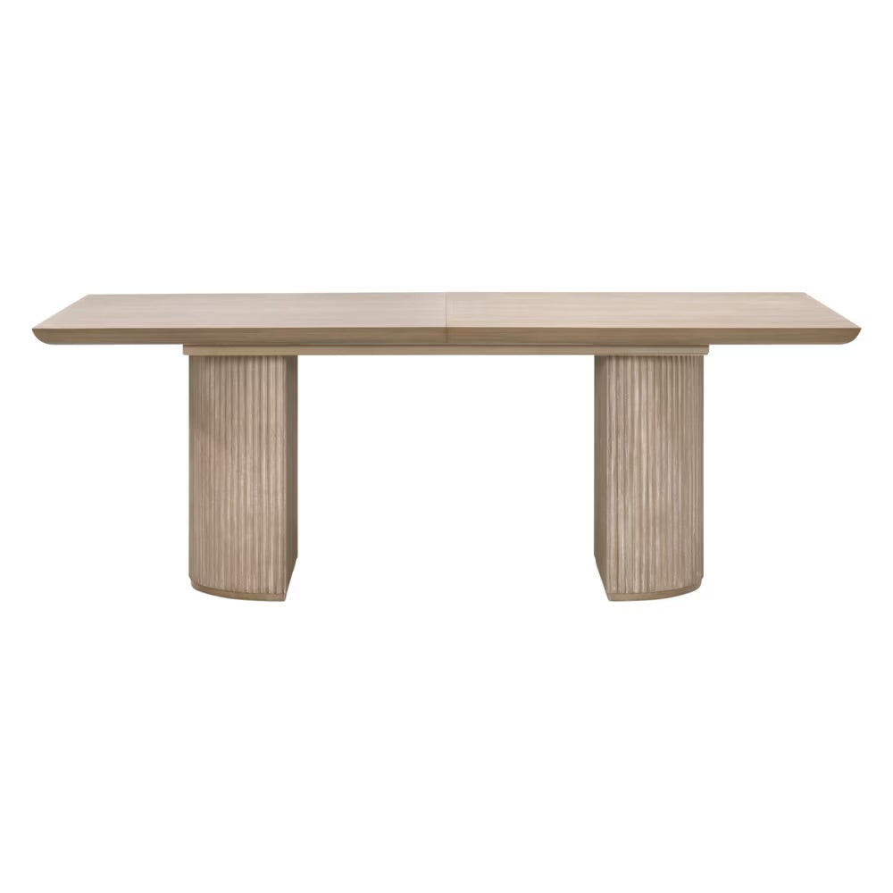 Essentials For Living Halloway Extension Dining Table ~ Natural Gray Acacia - Image 2