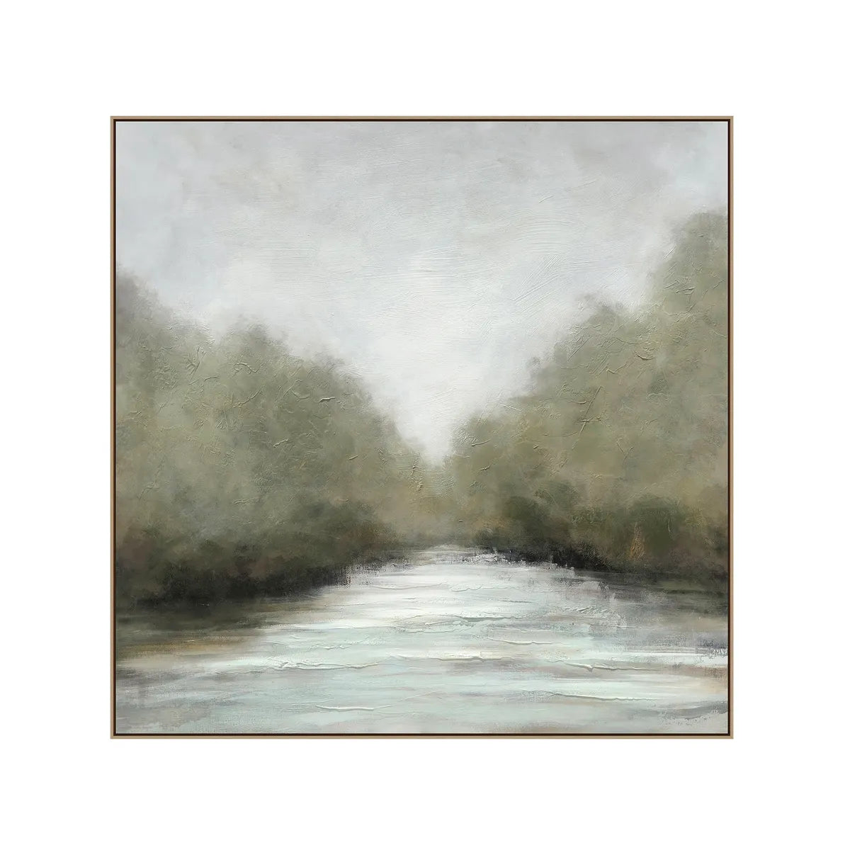 Crestview Collection Rivers Embrace Wall Art - Image 1