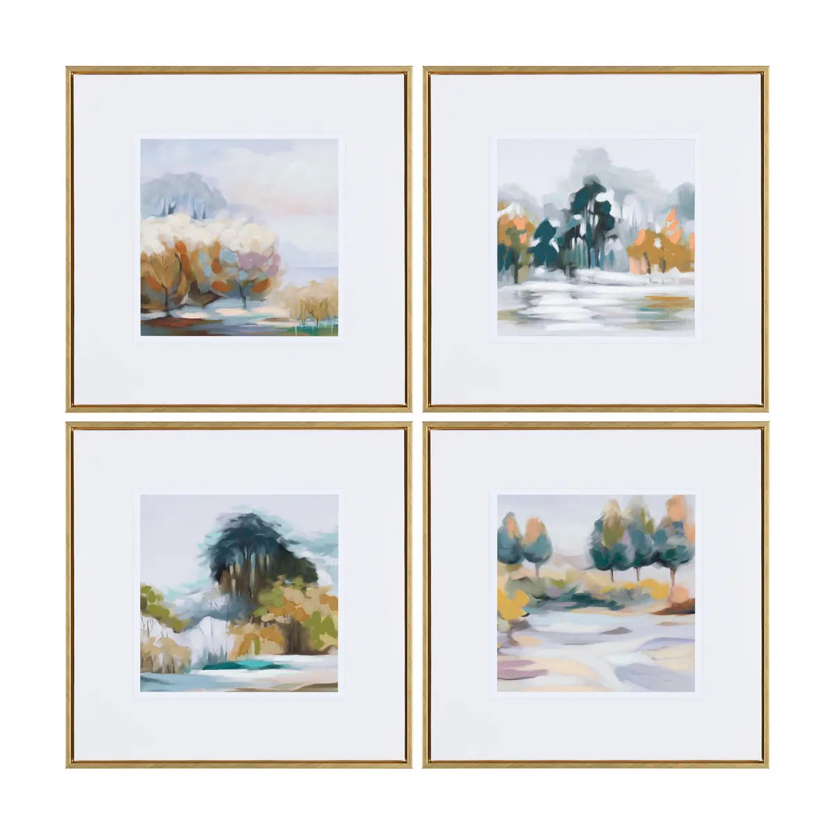 Crestview Collection Nantucket Wall Art ~ Set Of 4 - Image 1