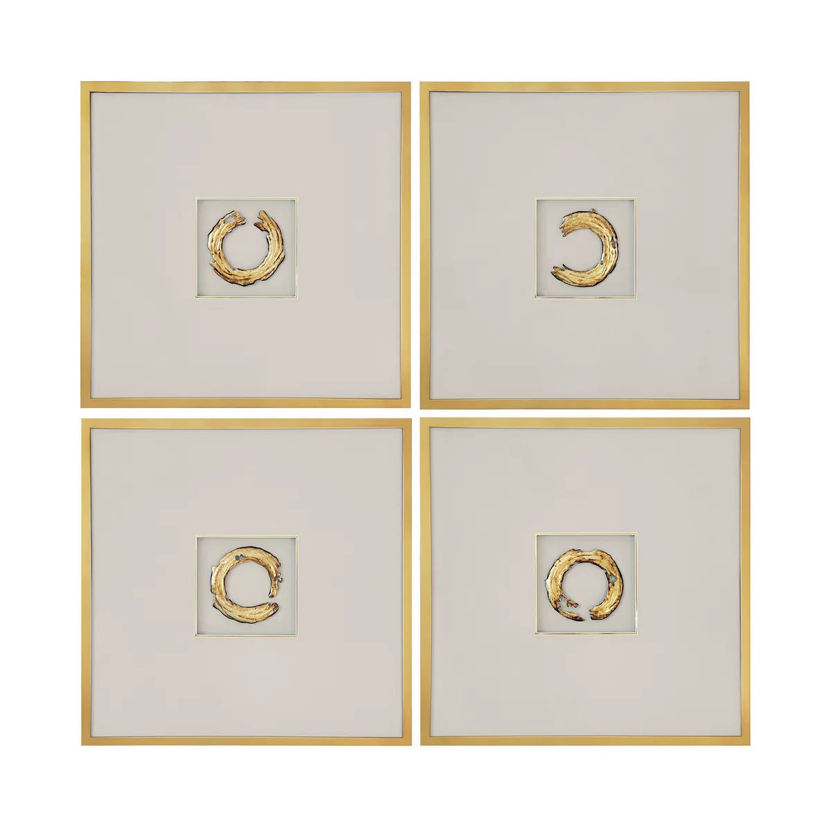 Crestview Collection Stratford Wall Art ~ Set Of 4 - Image 1