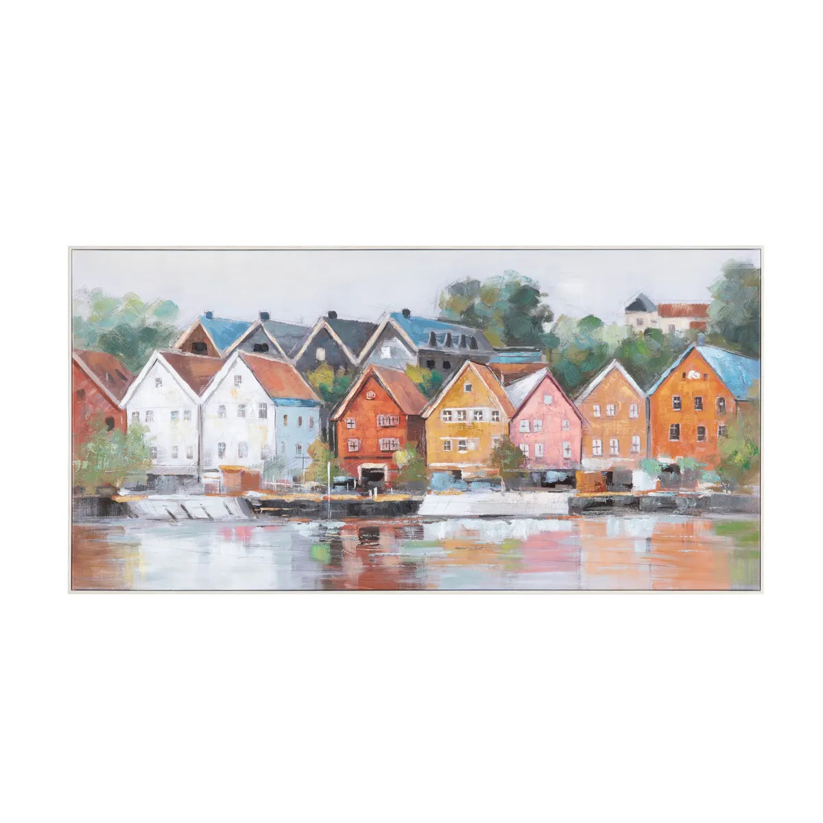 Crestview Collection Barr Riverside Wall Art - Image 1