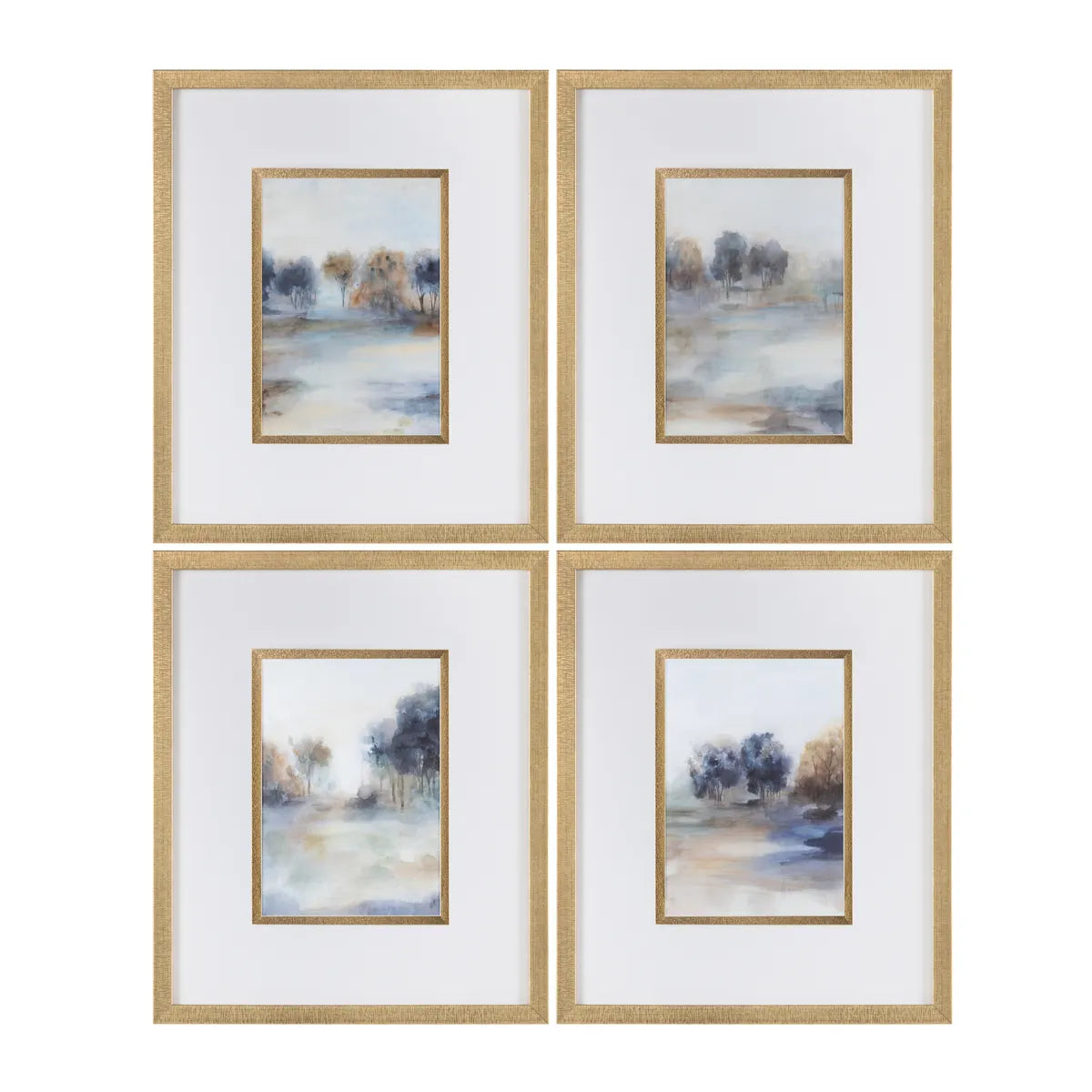 Crestview Collection Becket Wall Art ~ Set Of 4 - Image 1
