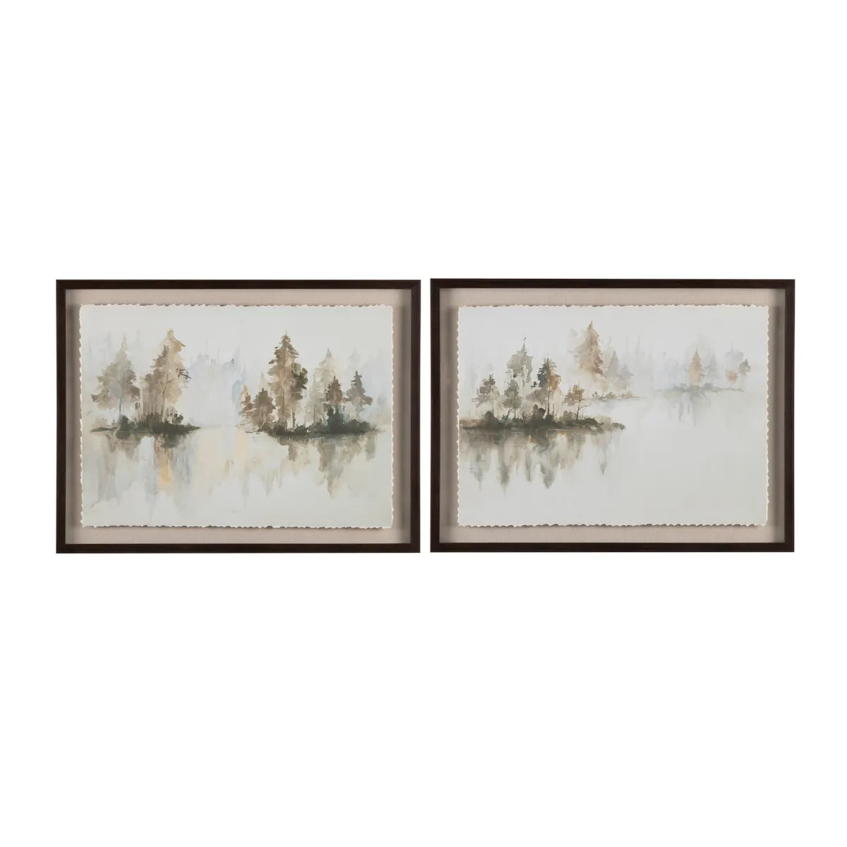 Crestview Collection Sepia Silhouette Wall Art - Image 1