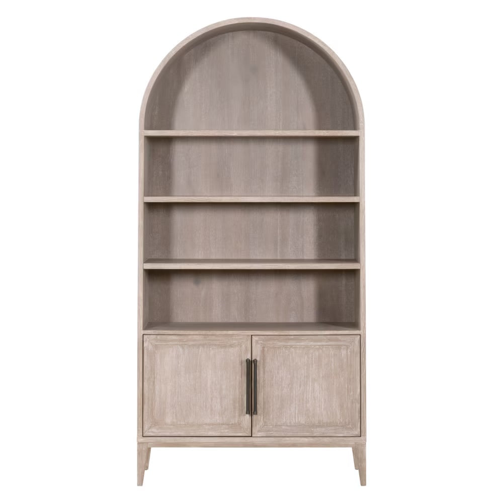 Essentials For Living Morris Storage Bookcase ~ Natural Gray Acacia