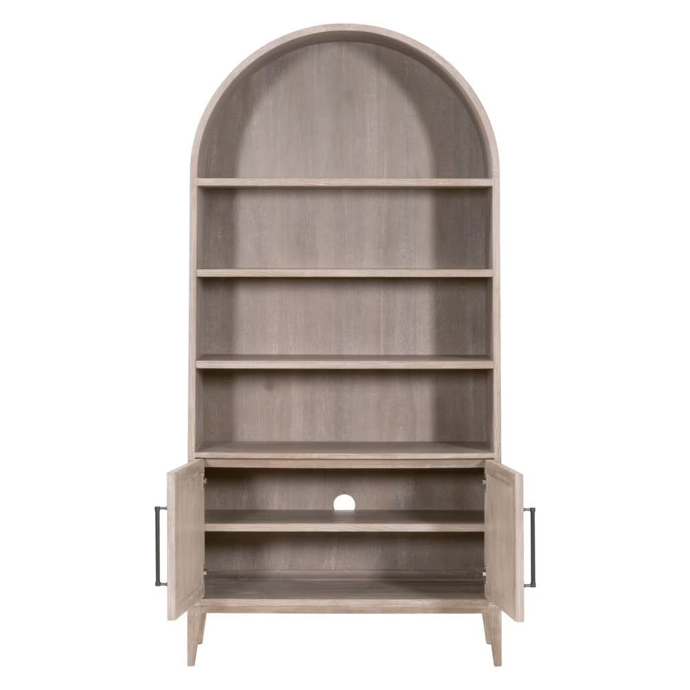 Essentials For Living Morris Storage Bookcase ~ Natural Gray Acacia - Image 3