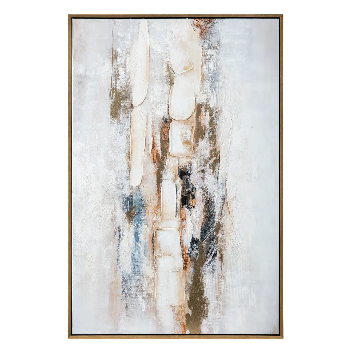 Crestview Collection Rusty Lined Wall Art - Image 2