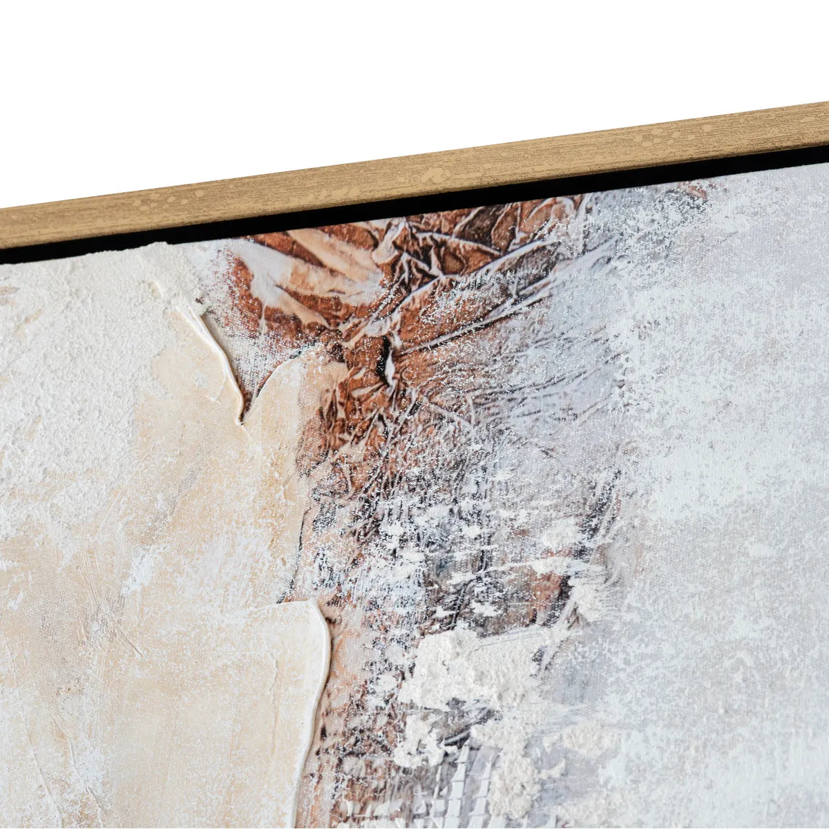 Crestview Collection Rusty Lined Wall Art - Image 3