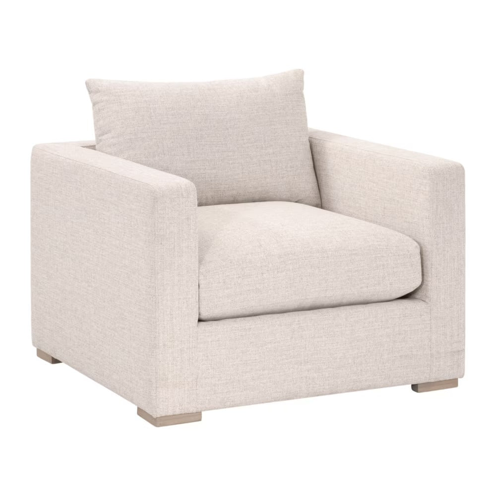 Essentials For Living Newport Track Arm Sofa Chair ~ LiveSmart Shapiro-Sand - Image 2