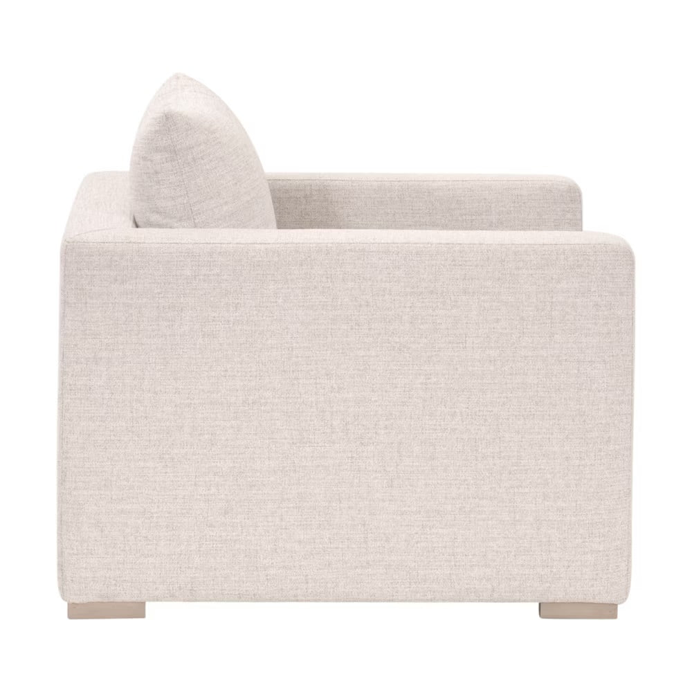 Essentials For Living Newport Track Arm Sofa Chair ~ LiveSmart Shapiro-Sand - Image 3