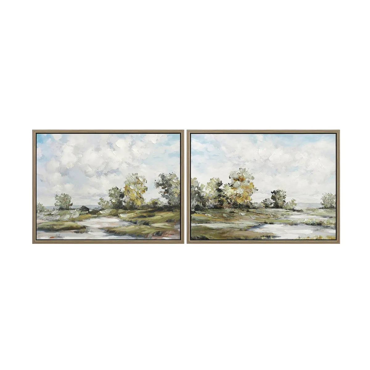 Crestview Collection Moore Landscape Wall Art ~ Set Of 2 - Image 3