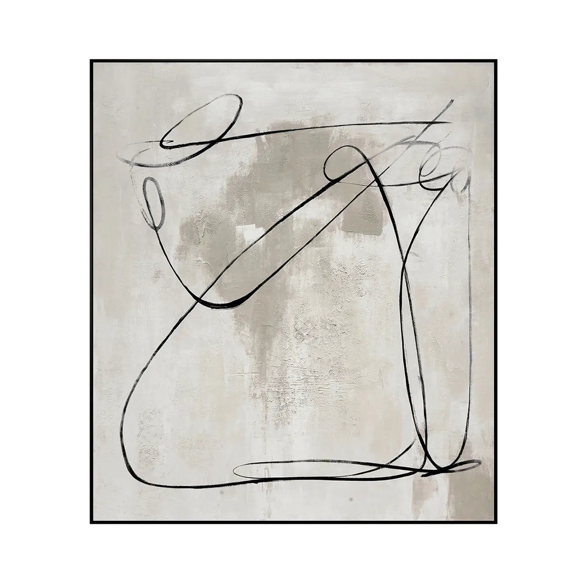 Crestview Collection Waldorf 2 Abstract Painting Wall Art - Image 1