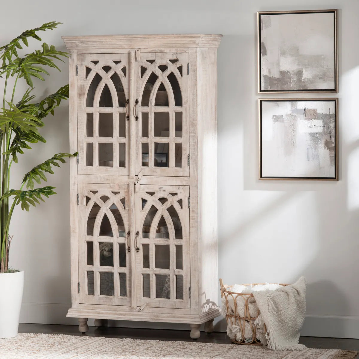 Crestview Collection Taupe Escape Wall Art ~ Set Of 4 - Image 2
