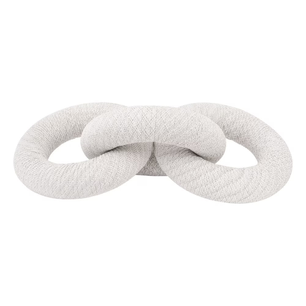 Essentials For Living Crew Rope Link ~ White Speckle Flat Rope - Image 1