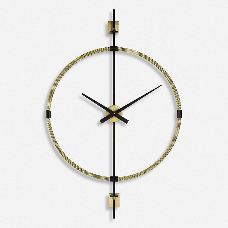 Uttermost Time Flies Contemporary Wall Clock - Image 2