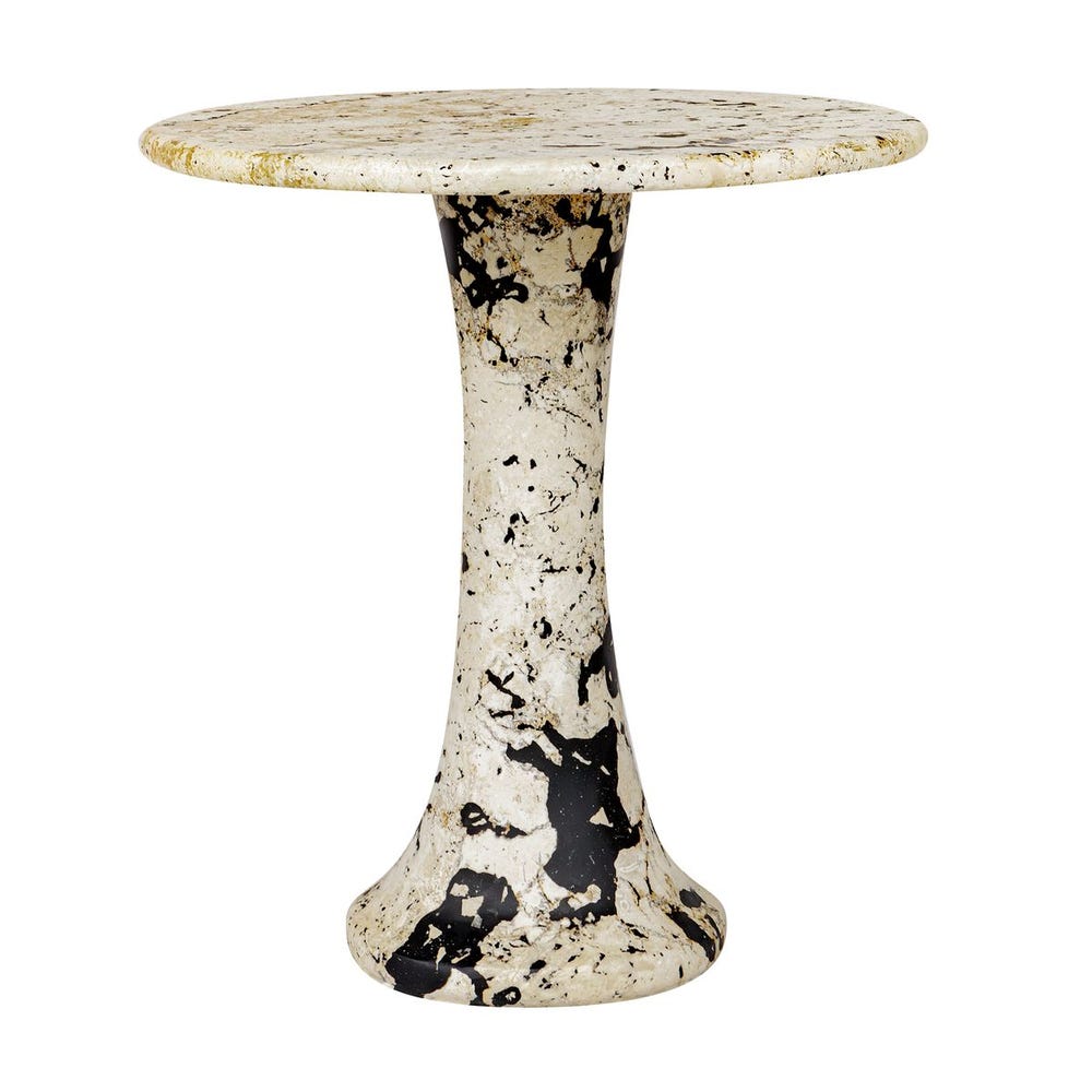 Uttermost Cadas Natural Limestone Side Table ~ Indoor And Outdoor Use - Image 2