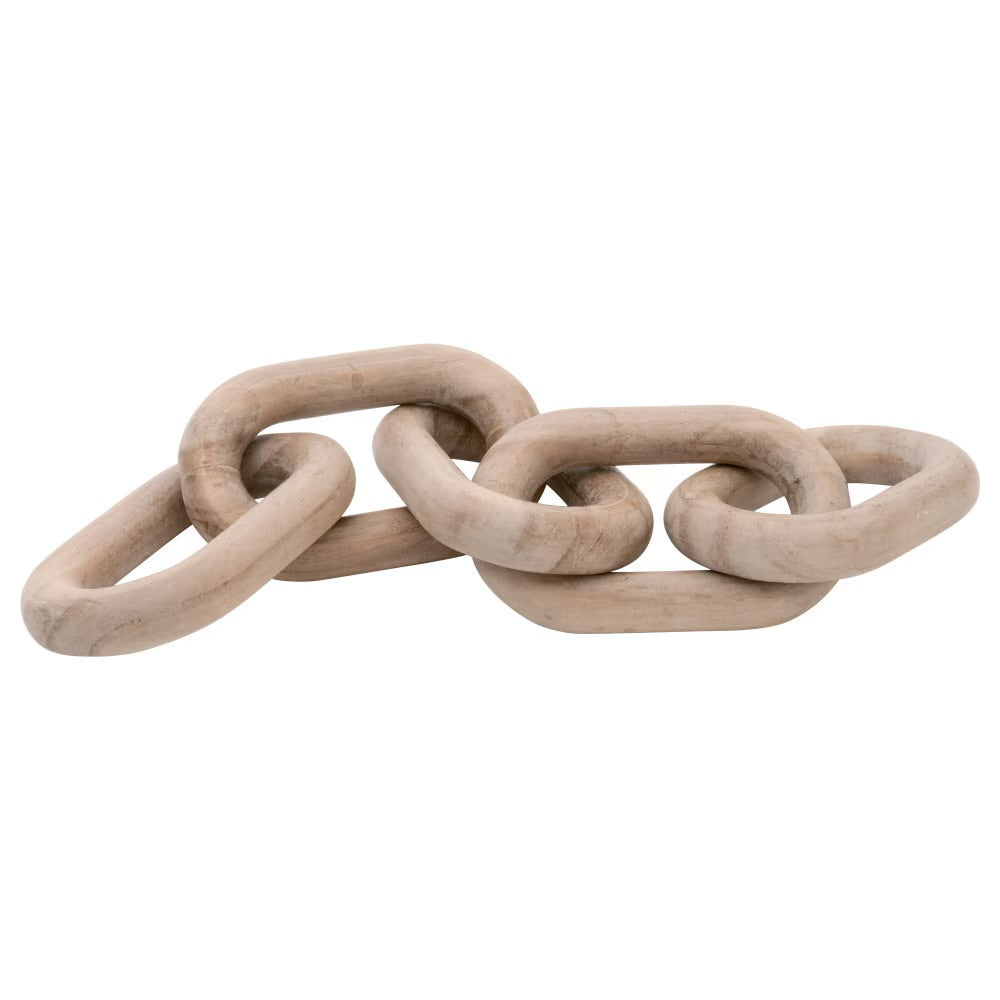 Essentials For Living Cinq Wood Link ~ Smoke Gray Pine - Image 1