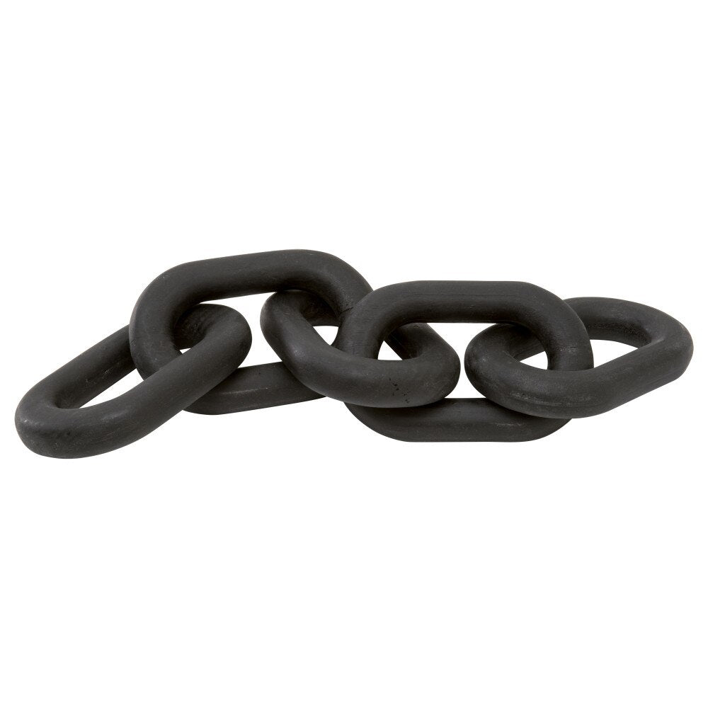 Essentials For Living Cinq Wood Link ~ Black Wash Pine - Image 1