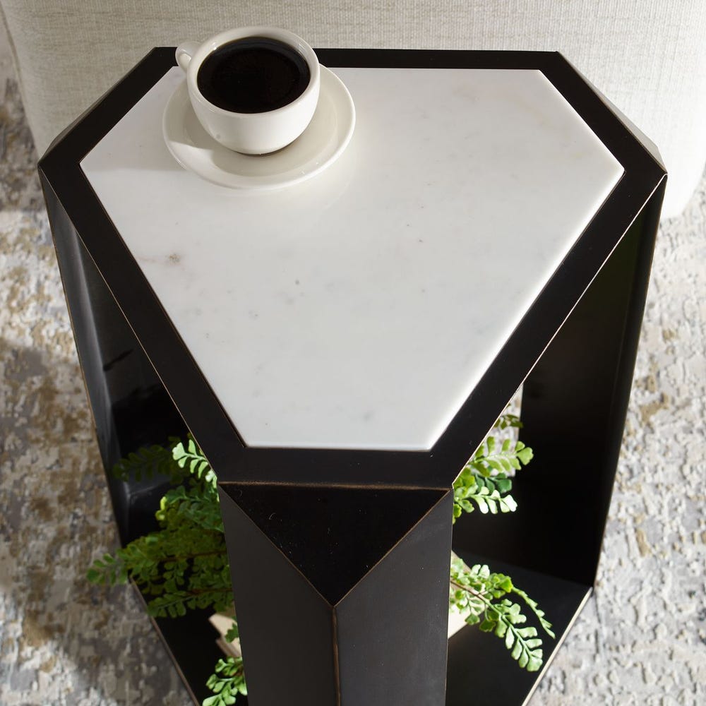 Uttermost Keenan Modern Geometric Accent Table - Image 3