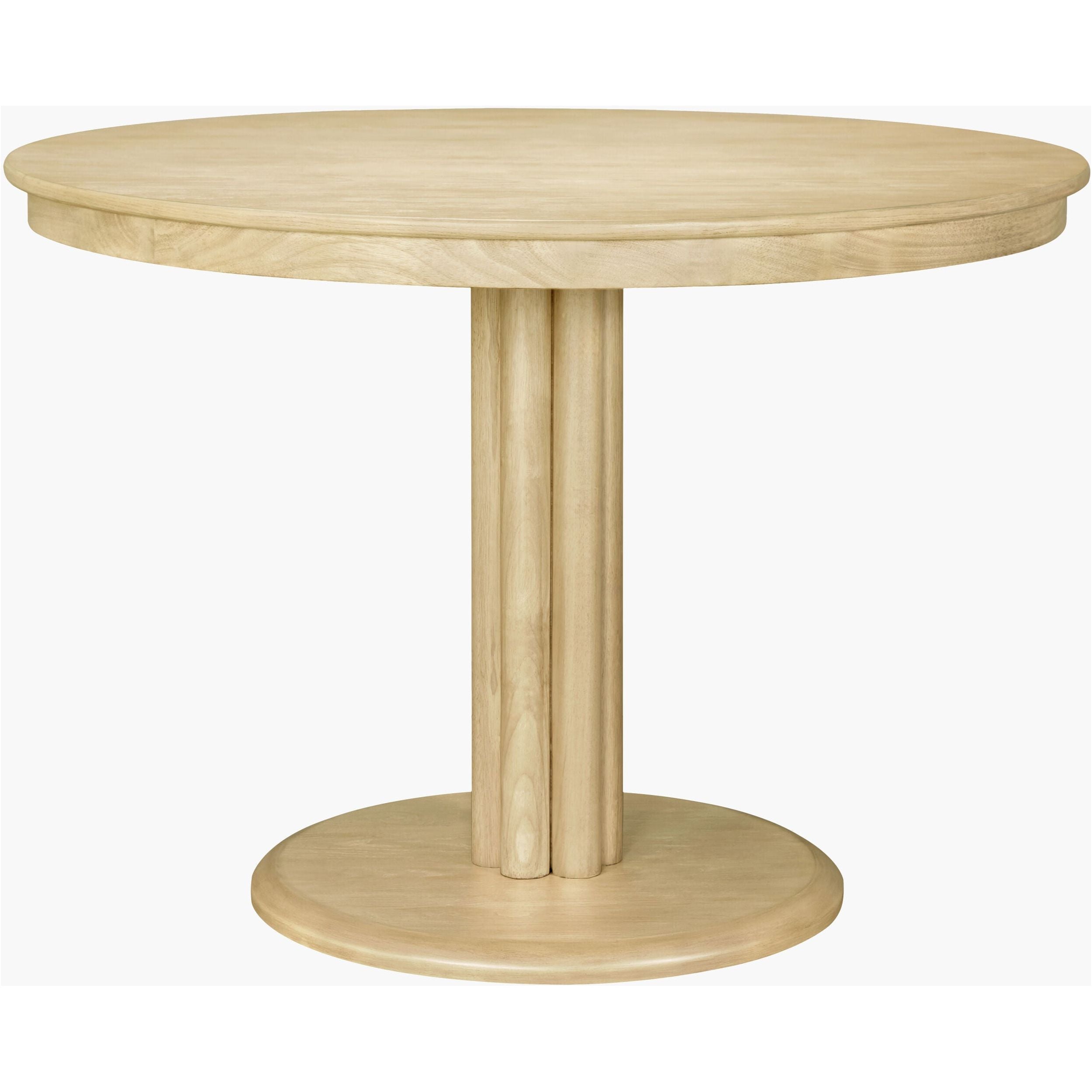 Surya Arista Ash Wood 42” Round Dining Table - Image 1