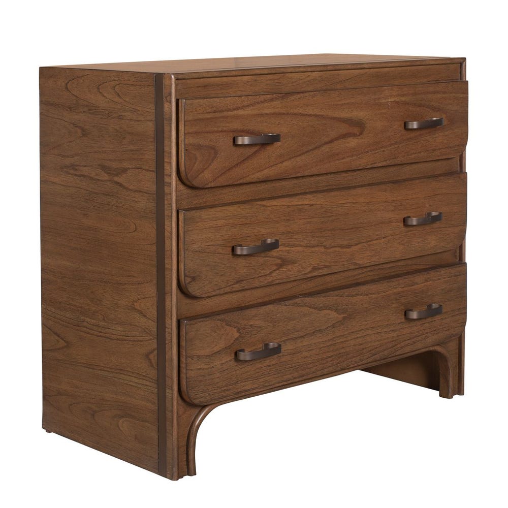 Uttermost McKagan Mindi Wood 3- Drawer Chest - Image 3