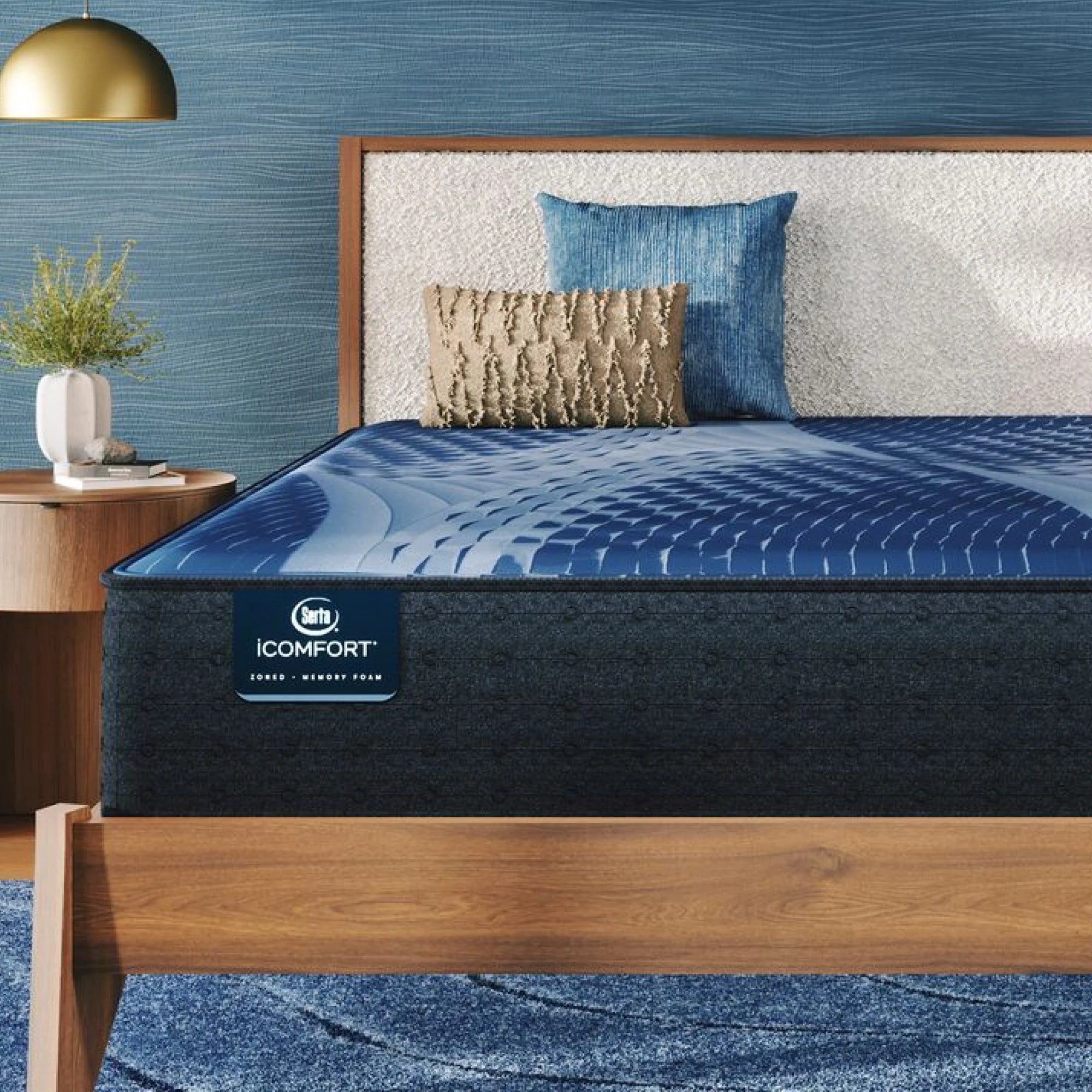 Serta iComfort Aspire Mattress Enhanced 14” Plush ~ Available in Twin XL, Full, Queen, King and Cal King Sizes - Image 1