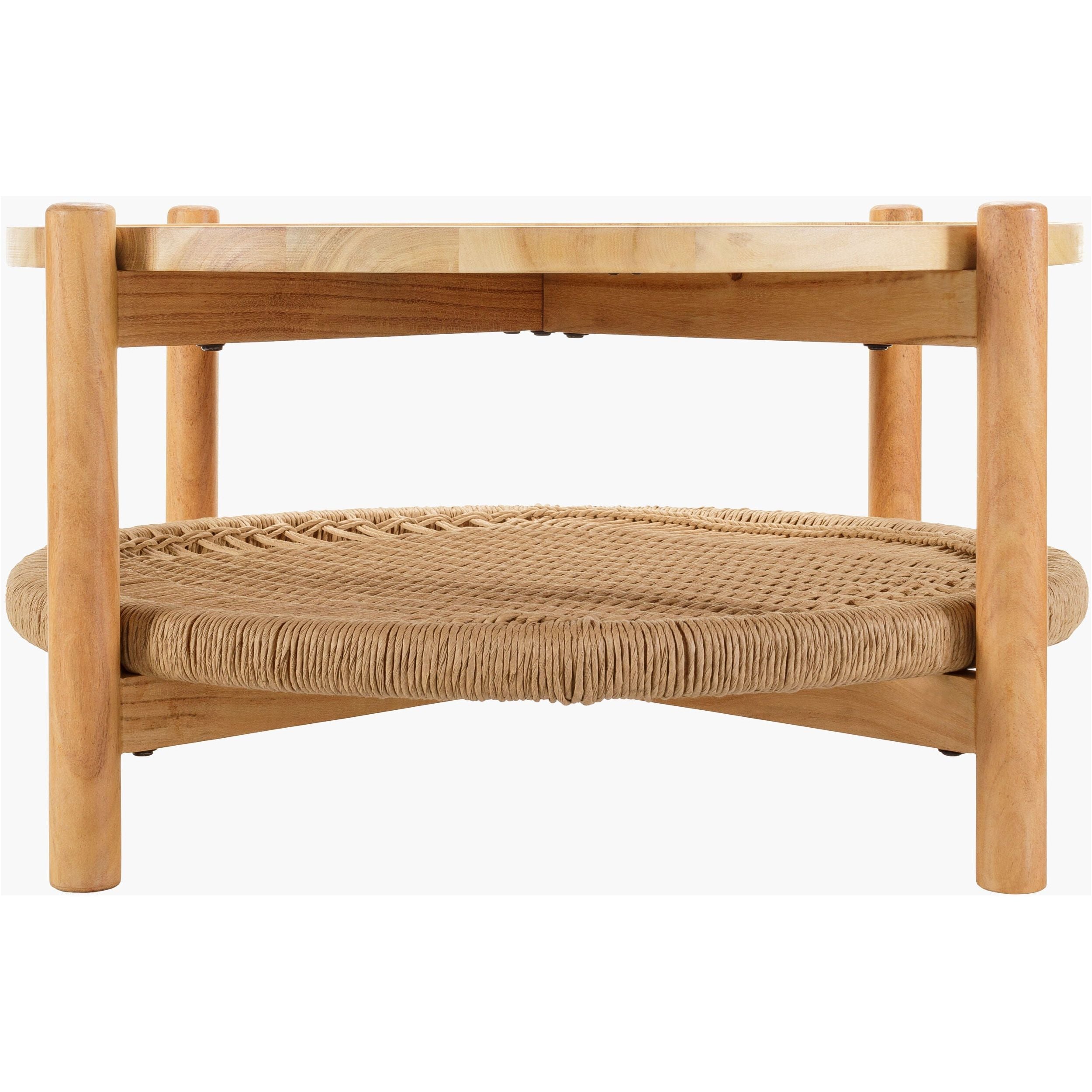 Surya Orly Modern Mango Wood Coffee Table - Image 2