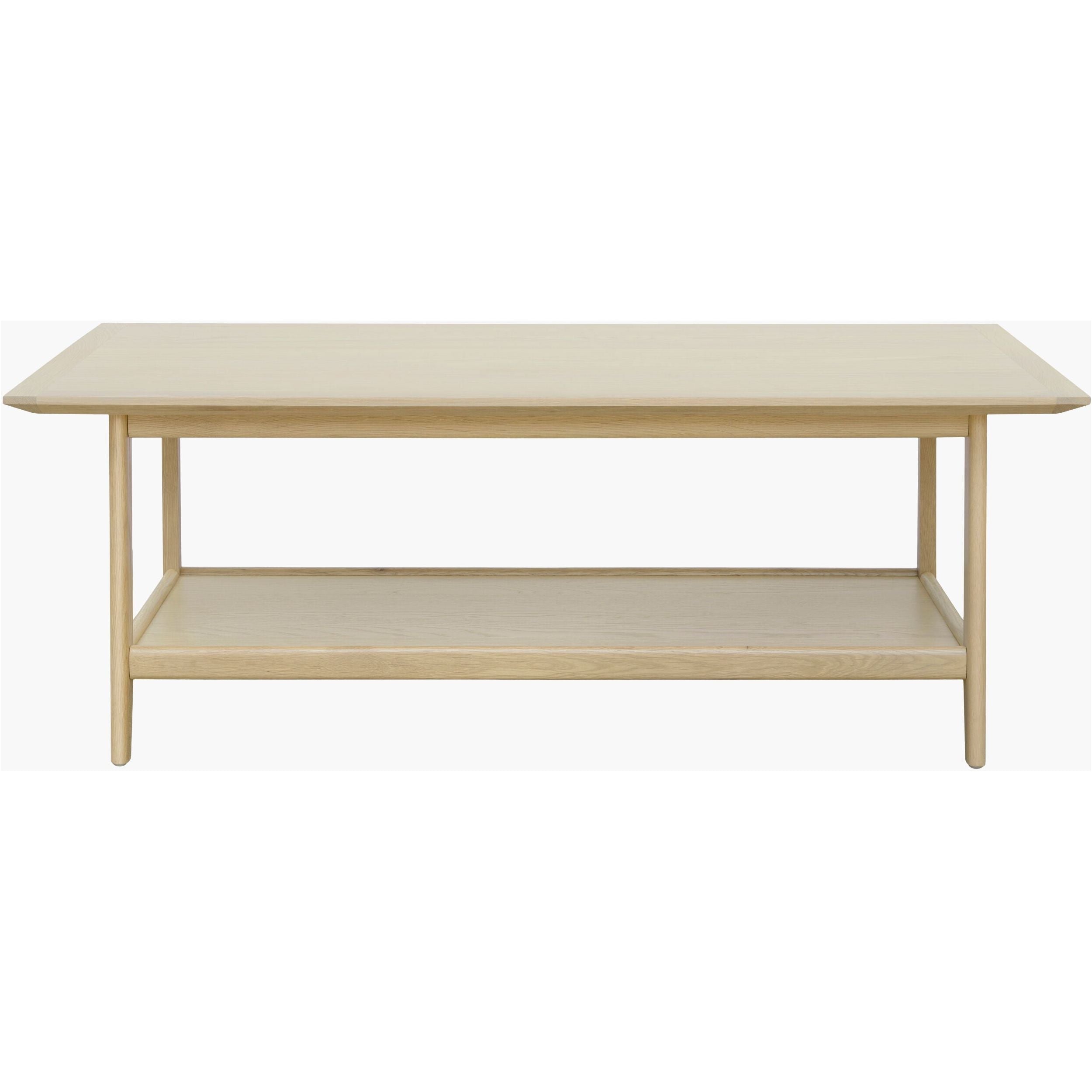 Surya Pryce Modern Natural Oak Wood Coffee Table - Image 2