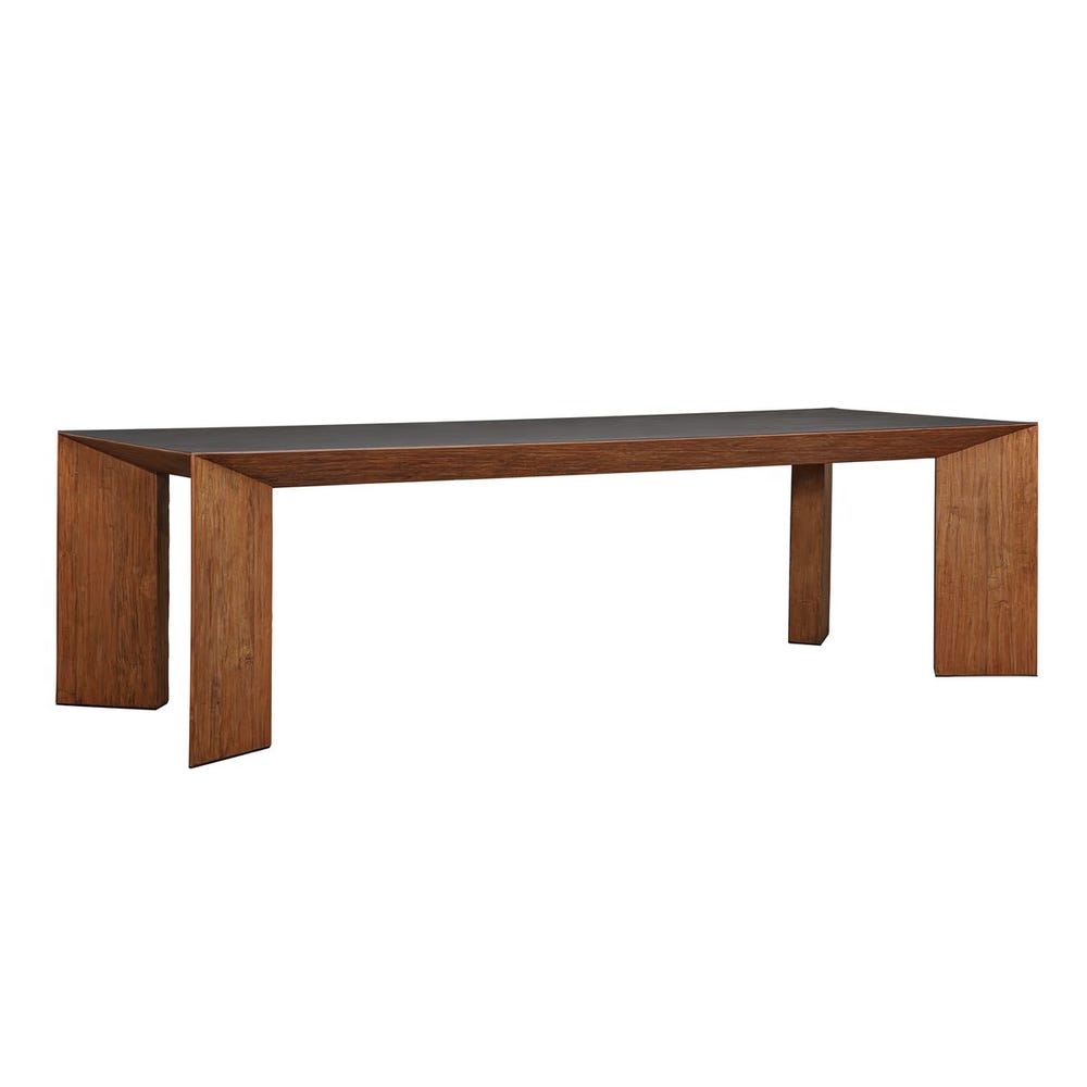 Uttermost Kelvin Sleek Concrete Tabletop Dining Table - Image 2