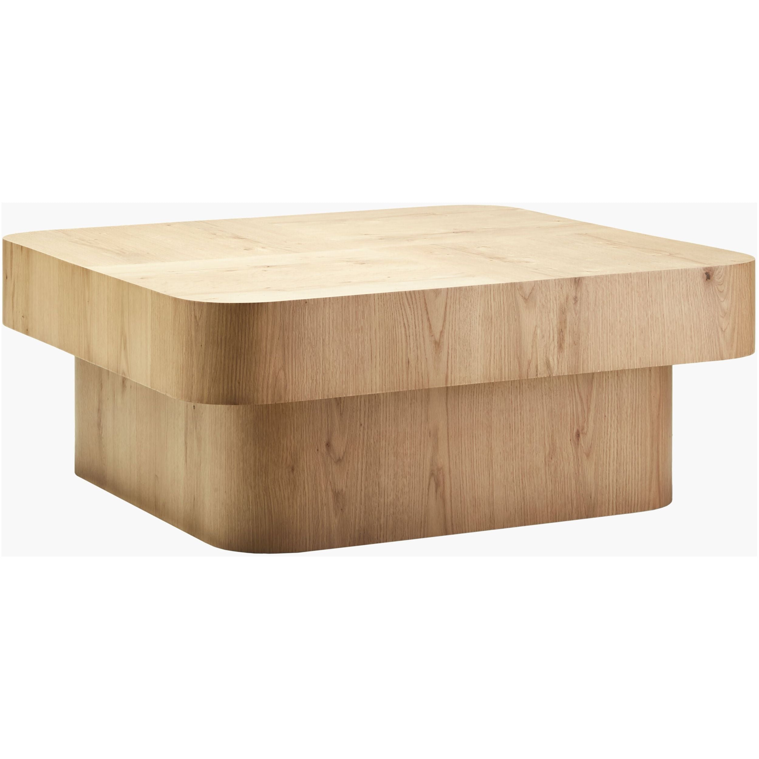 Surya Arquette Modern Natural Oak Coffee Table - Image 3