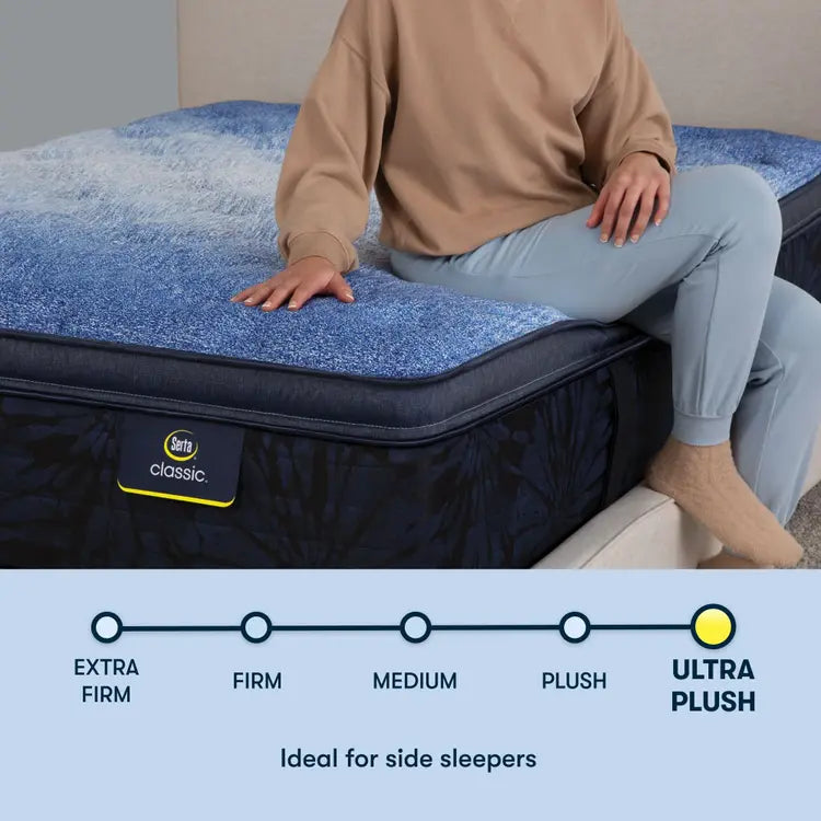 Serta Classic Brecon Mattress Enhanced Plush Pillow Top ~ Available in Twin, Twin XL, Full, Queen, King and Cal King Sizes - Image 3