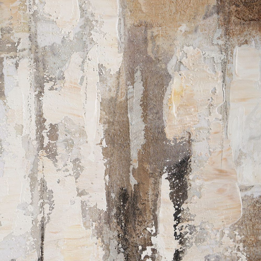 Uttermost Time To Time Earthy Tones Hand Painted Canvas - Image 3