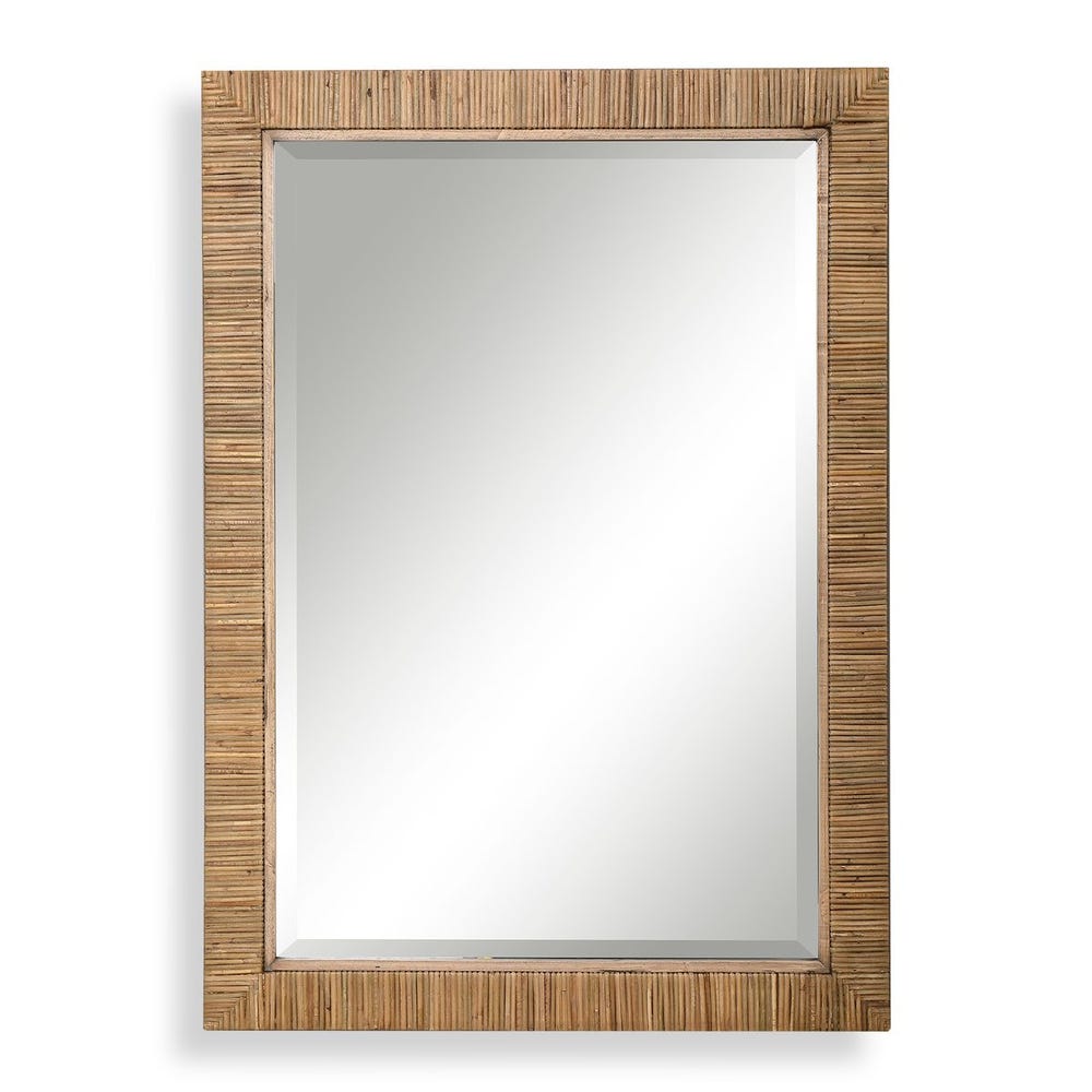 Uttermost Cape Natural Rattan Wrapped Mirror - Image 3